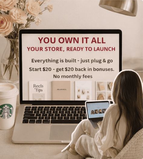 Preview of your done-for-you digital store